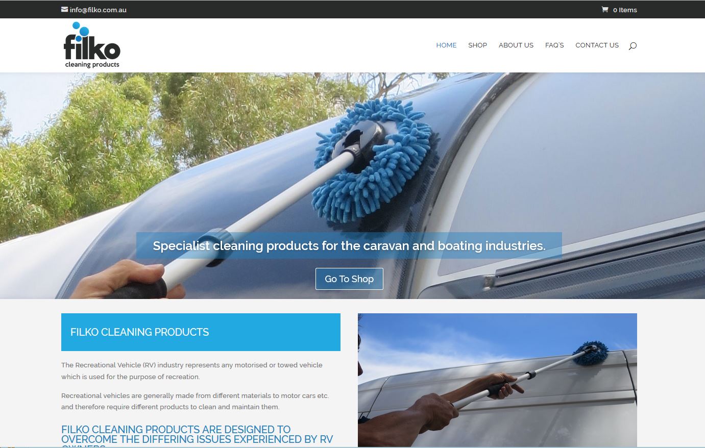 Website design for Filko