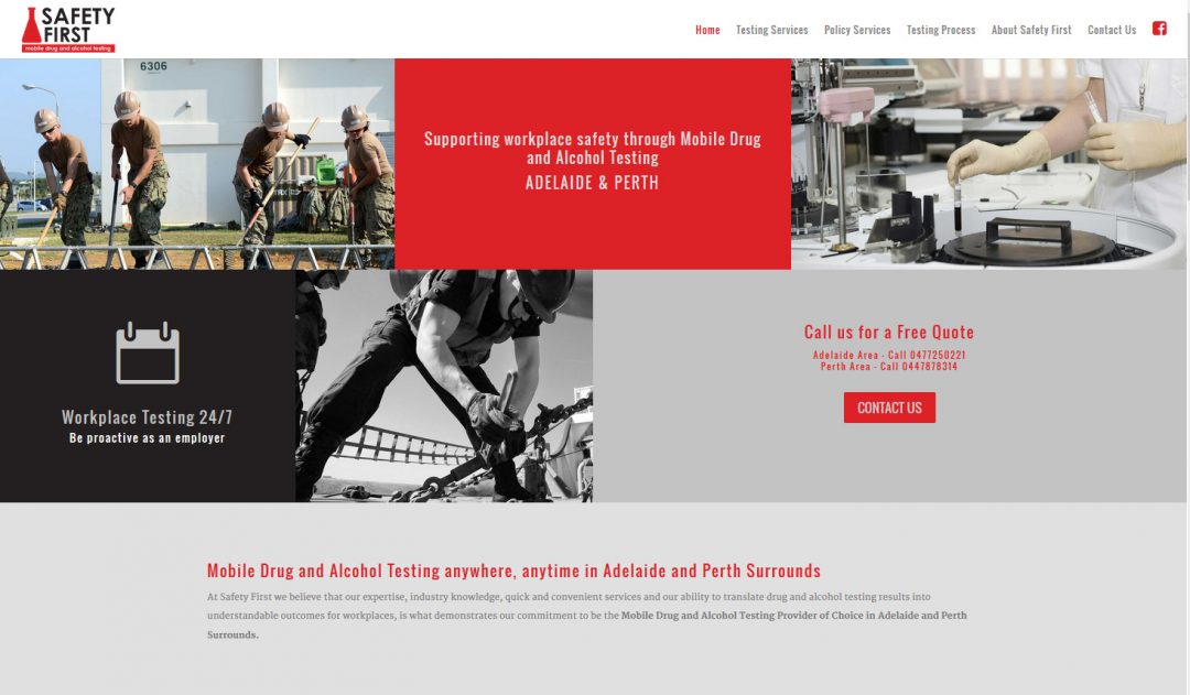 Website for Drug and Alcohol Testing in Adelaide and Perth