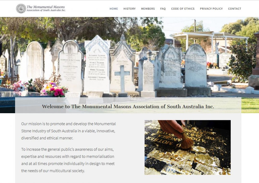The Monumental Masons Association of South Australia Inc
