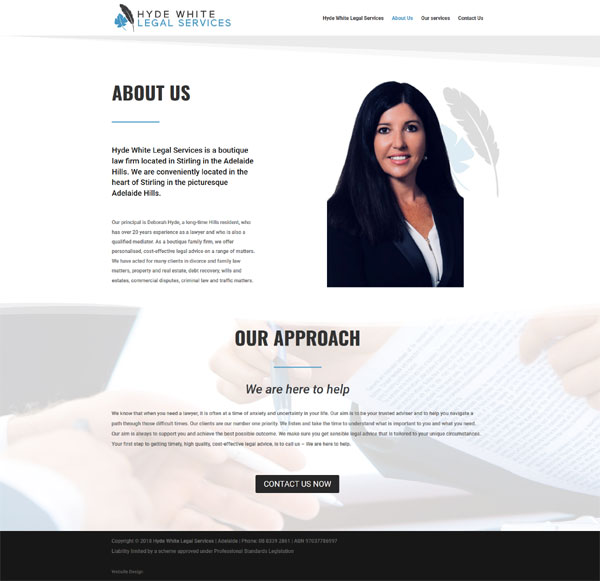 website design in adelaide small business