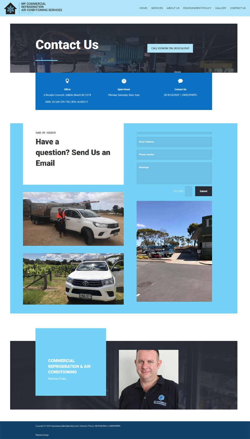 business website design adelaide