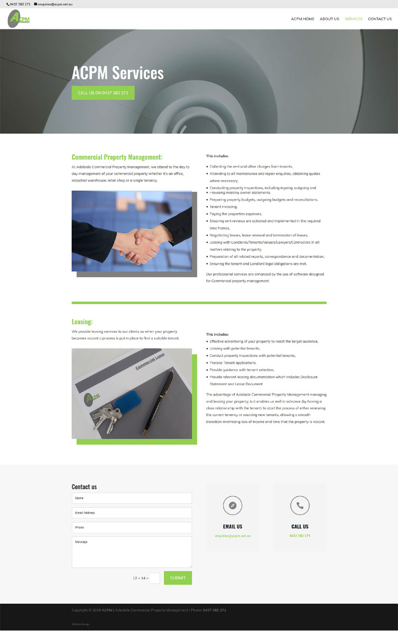 website design for adelaide commercial property management website design for adelaide commercial property management