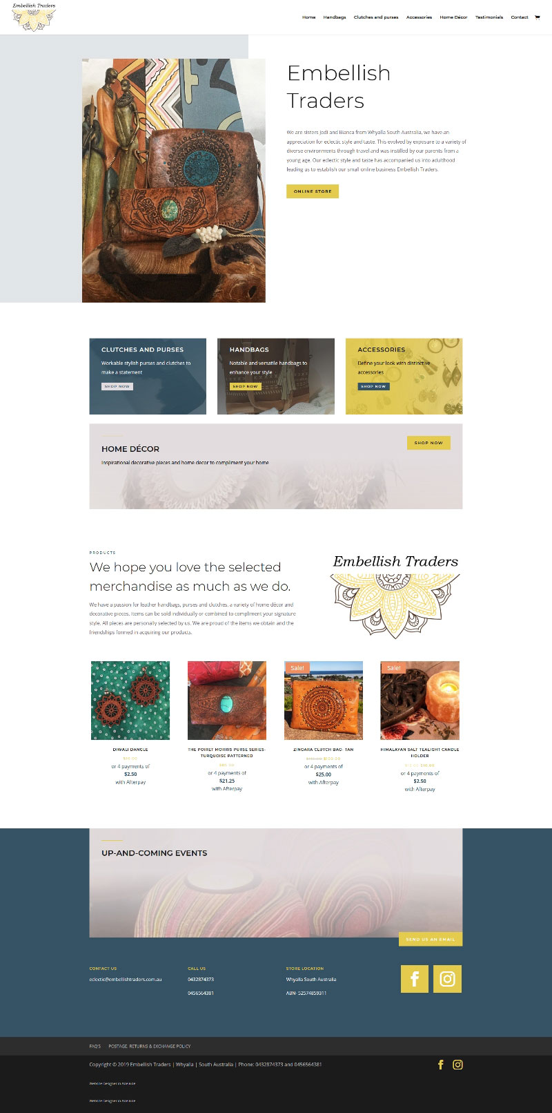 ecommerce website online shop wordpress adelaide agency