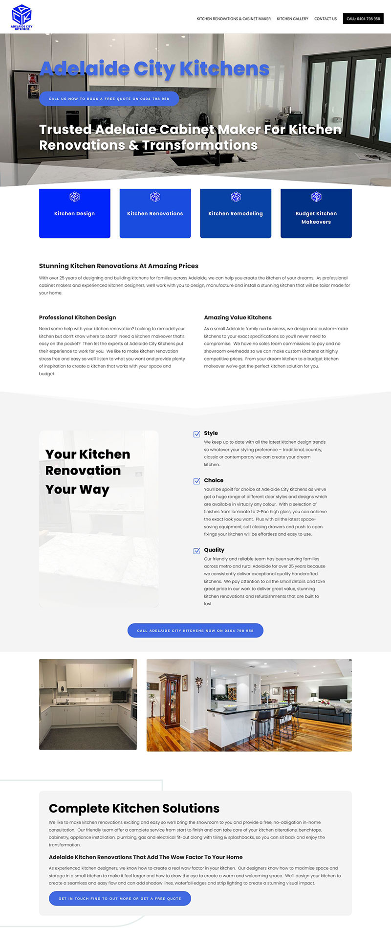 kitchen renovation business in adelaide