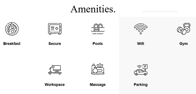 website design for accommodation websites