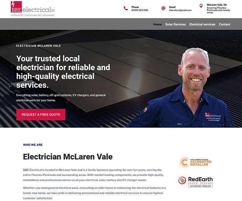 website design for tradies website design for tradies