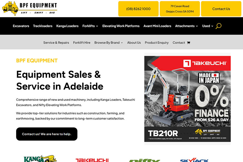 website design for businesses in Adelaide