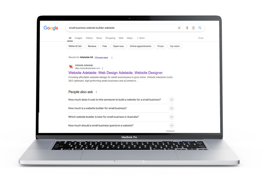 Website Adelaide - web design 