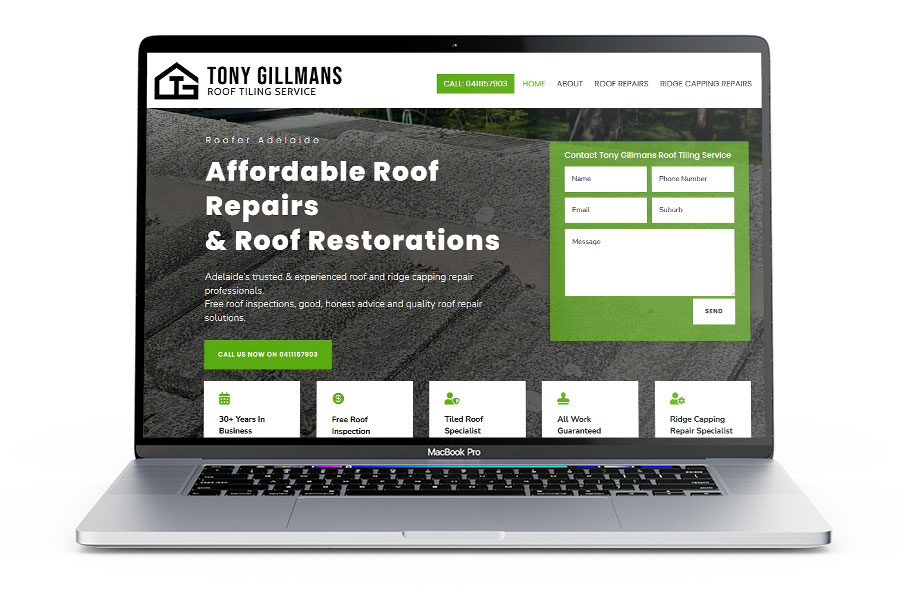 Websites for tradies Adelaide