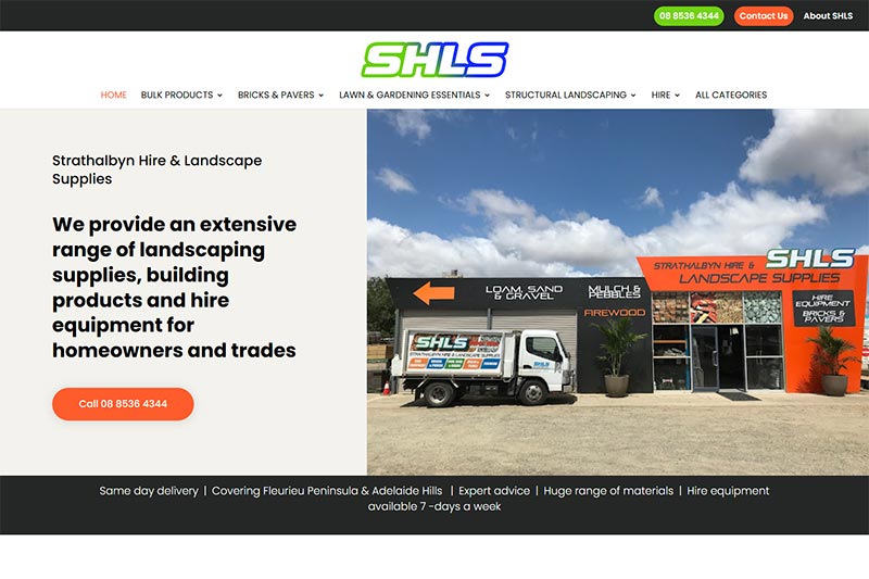 shls web design in adelaide